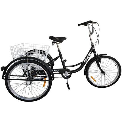 Rower 3 kołowy dla dorosłych Enero 24" 1-biegowy