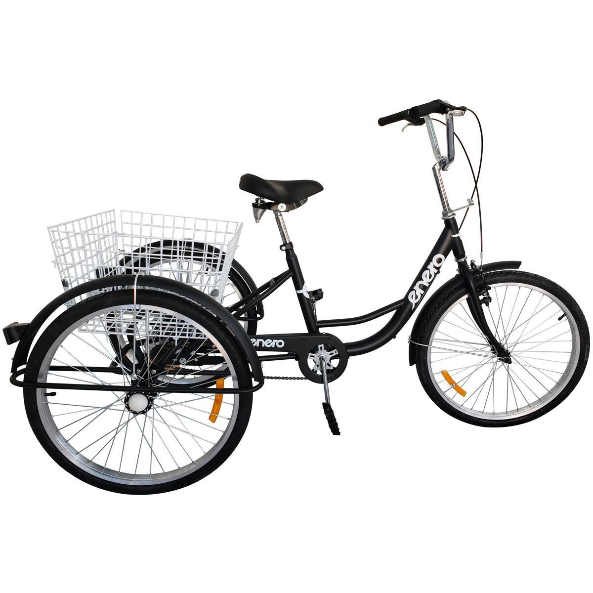 Rower 3 kołowy dla dorosłych Enero 24" 1-biegowy