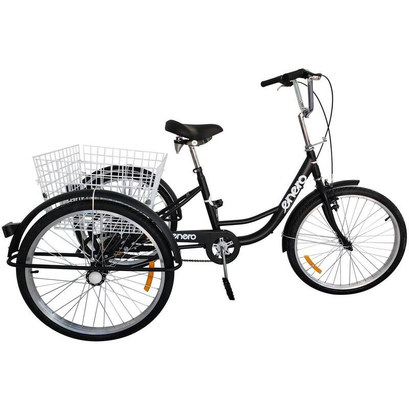 Rower 3 kołowy dla dorosłych Enero 24" 1-biegowy
