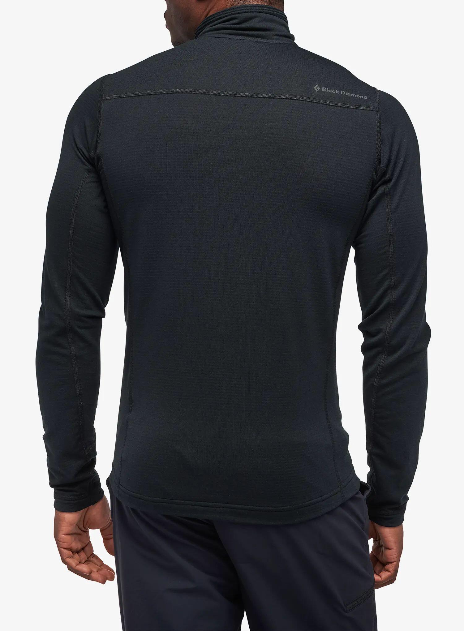 Bluza termoaktywna męska Black Diamond Coefficient LT Quarter Zip Pullover 2/5