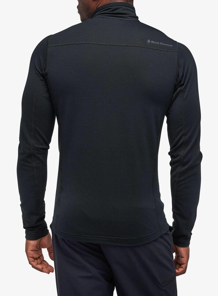 Bluza termoaktywna męska Black Diamond Coefficient LT Quarter Zip Pullover