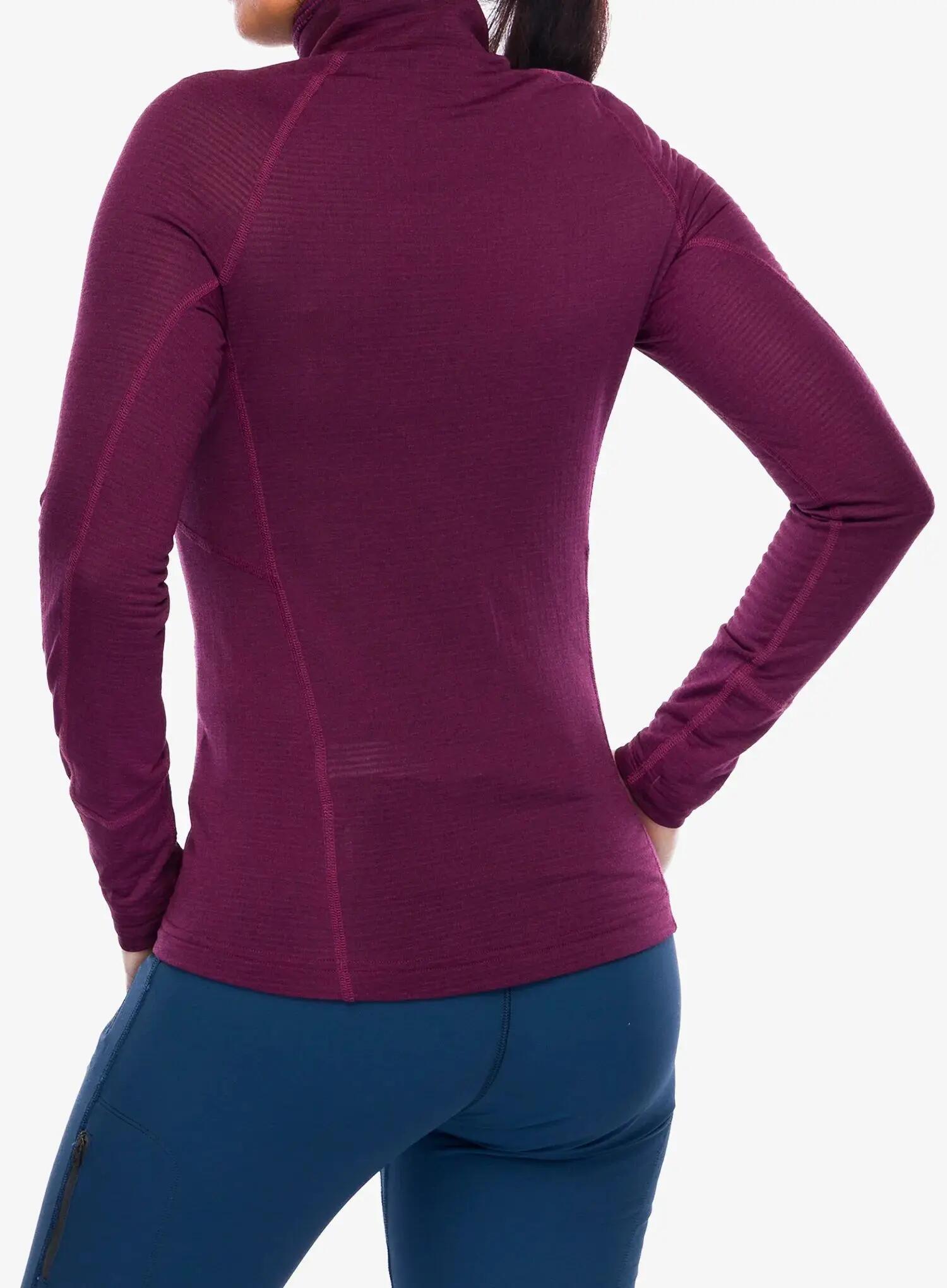 Bluza termoaktywna damska Black Diamond Coefficient LT Quarter Zip Pullover 4/7