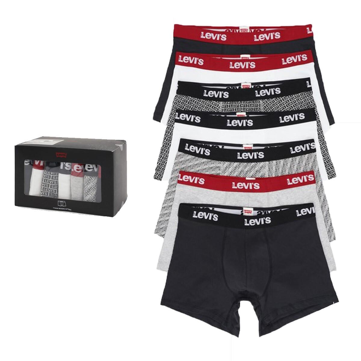 Bokserki majtki męskie Levi's Men Boxershort 7-Pack