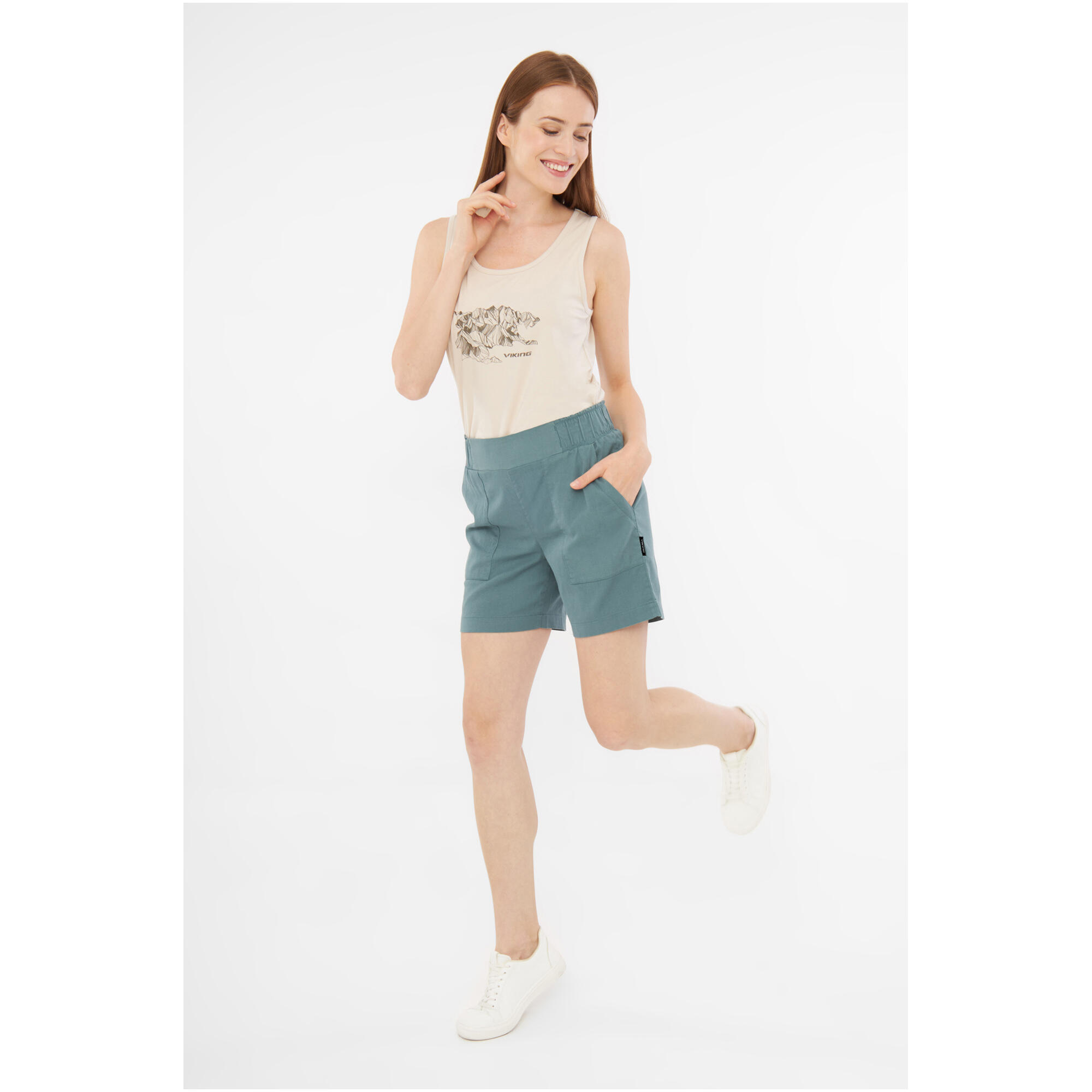 Spodenki damskie VIKING Banao Shorts Lady Bamboo 4/7