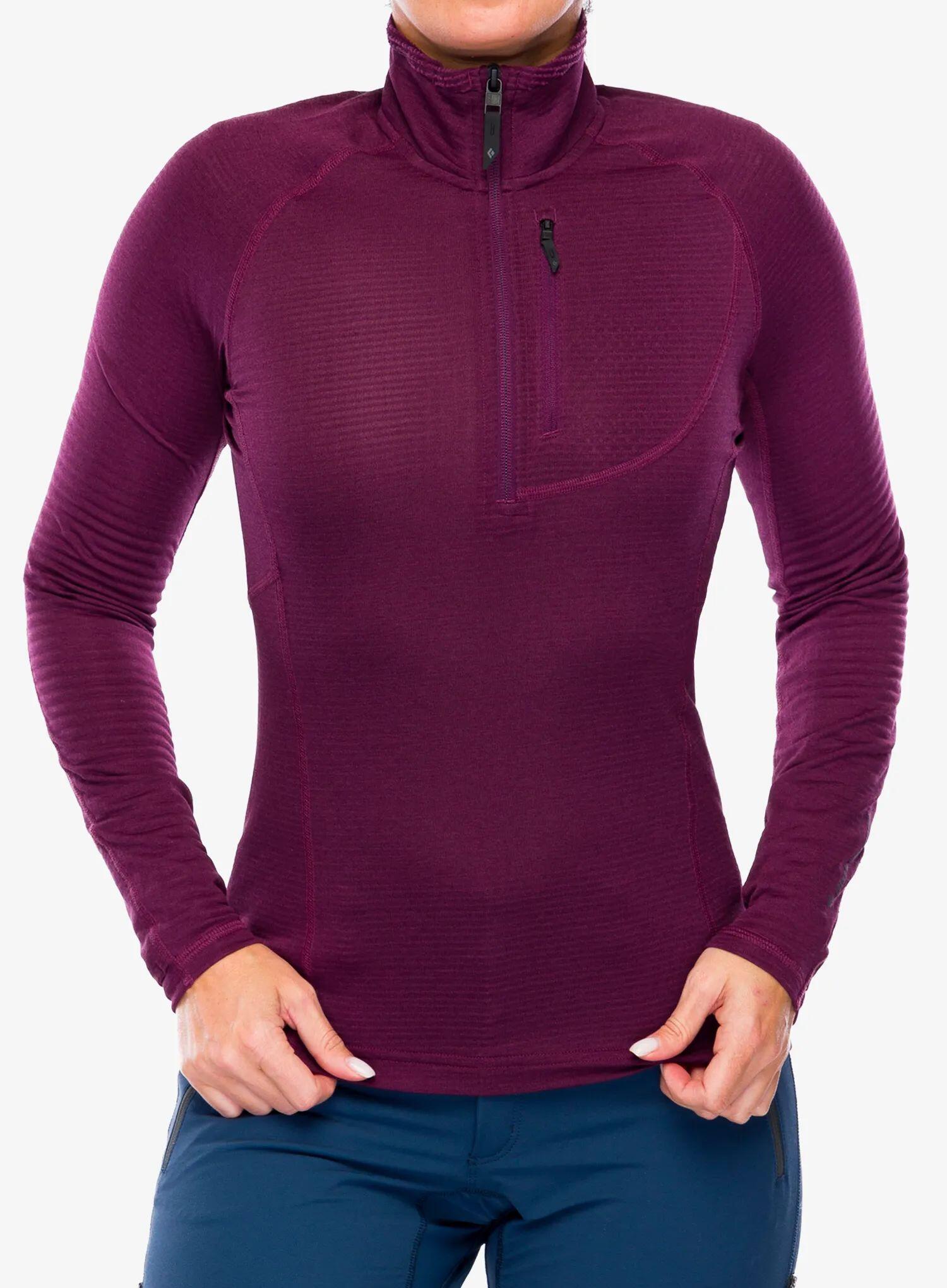 Bluza de drumeție pentru femei Black Diamond Coefficient LT QZ