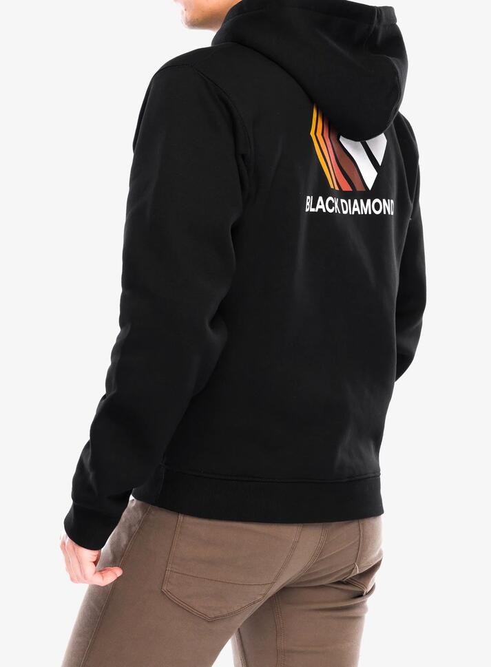 Bluza rozpinana męska Black Diamond Faded Full Zip Hoody