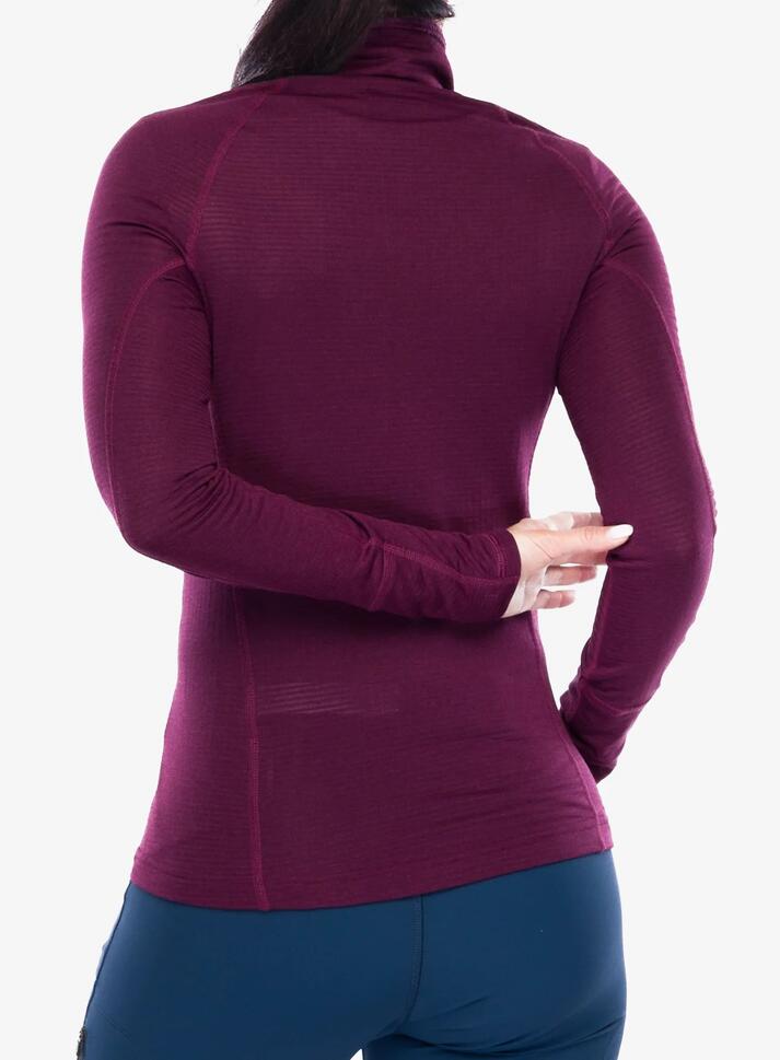 Bluza termoaktywna damska Black Diamond Coefficient LT Quarter Zip Pullover