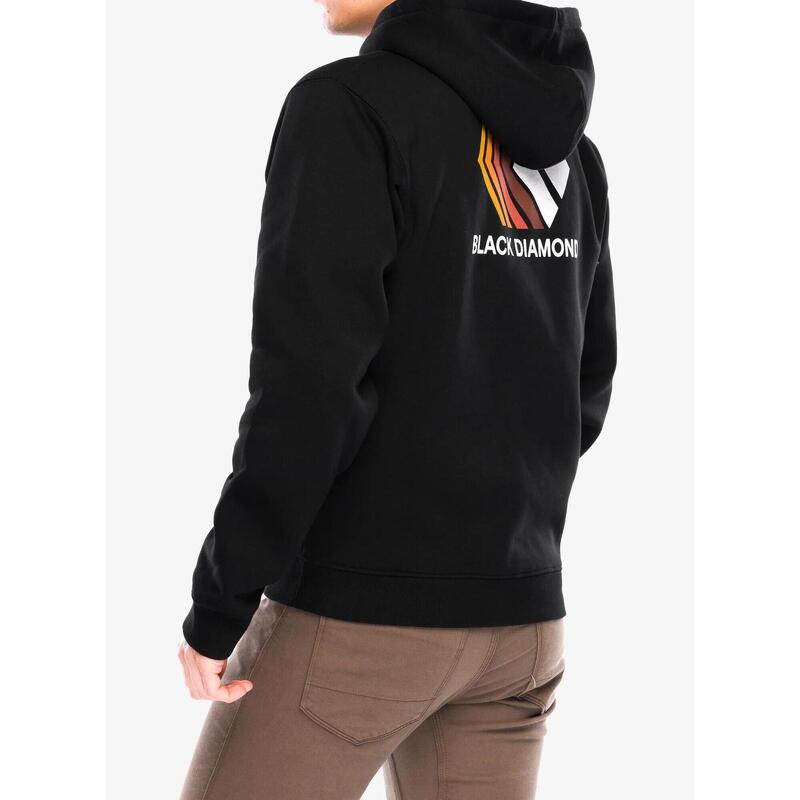 Hanorac bărbați Black Diamond Faded Full Zip