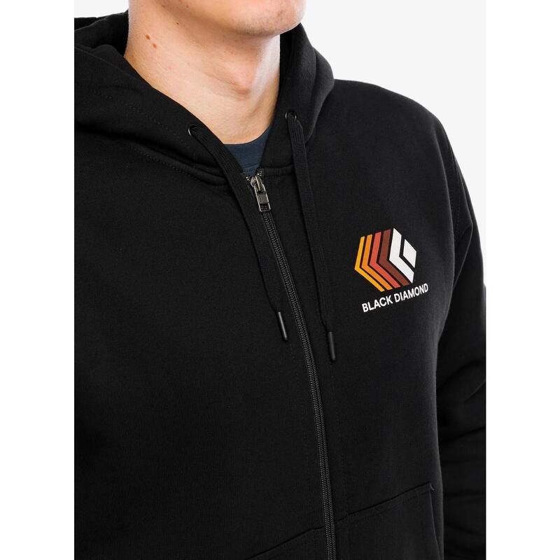 Hanorac bărbați Black Diamond Faded Full Zip