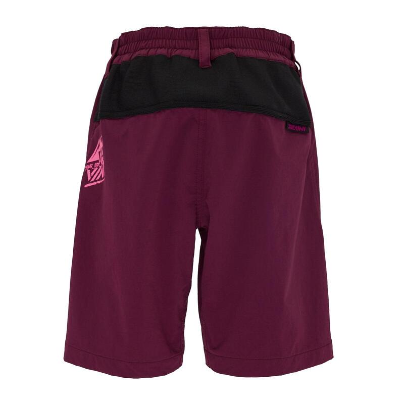 Spodenki rowerowe dziecięce Silvini CP2288 Acri bordowe SILVINI | Decathlon
