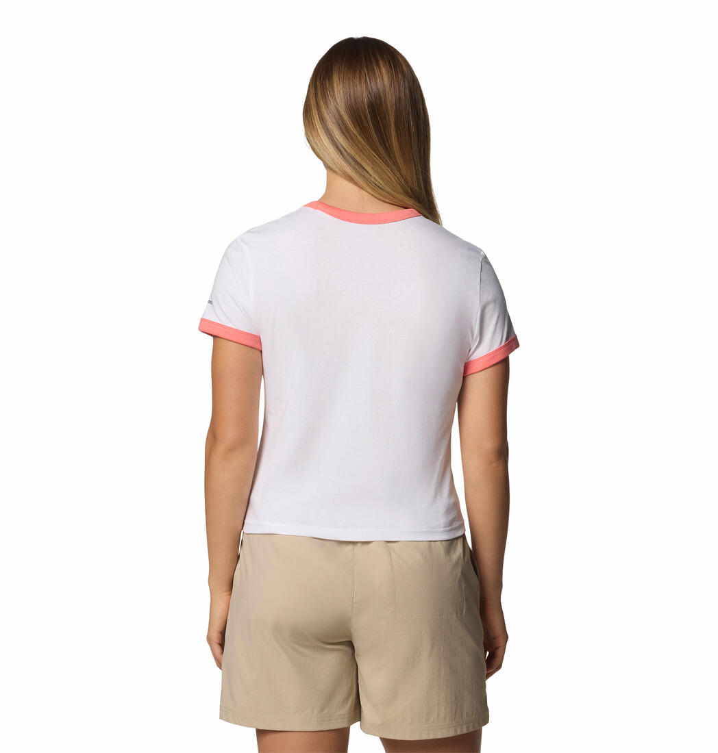 Columbia Camiseta Rolling Bend Blanco 2/5