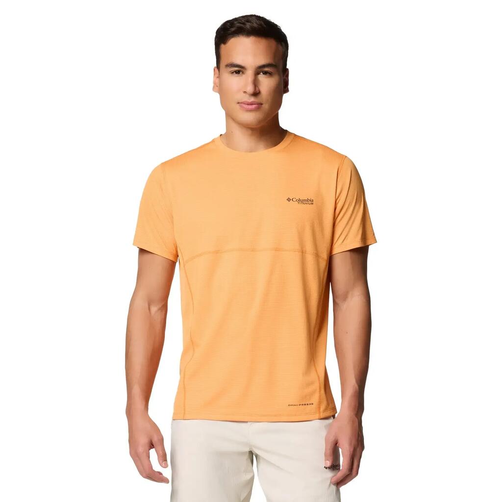 Columbia Cirque River Pro Technical T‑Shirt Orange Polyester