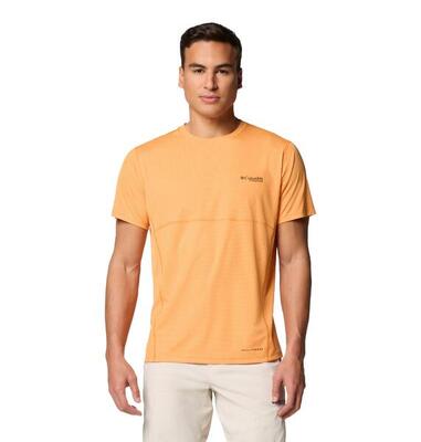 T-shirt tecnico Columbia Cirque River Pro arancione poliestere maniche corte