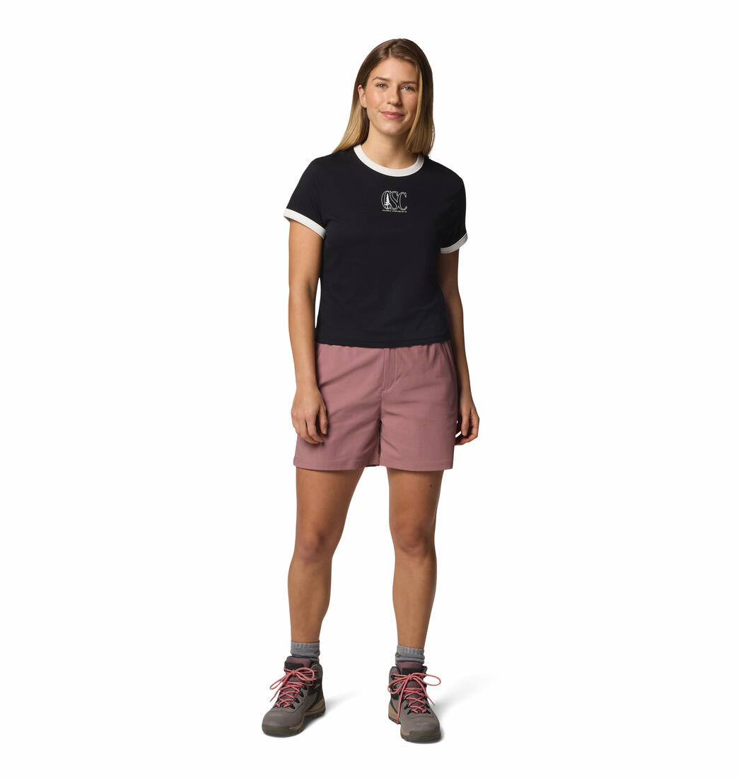 Columbia Camiseta Rolling Bend Negro 4/5