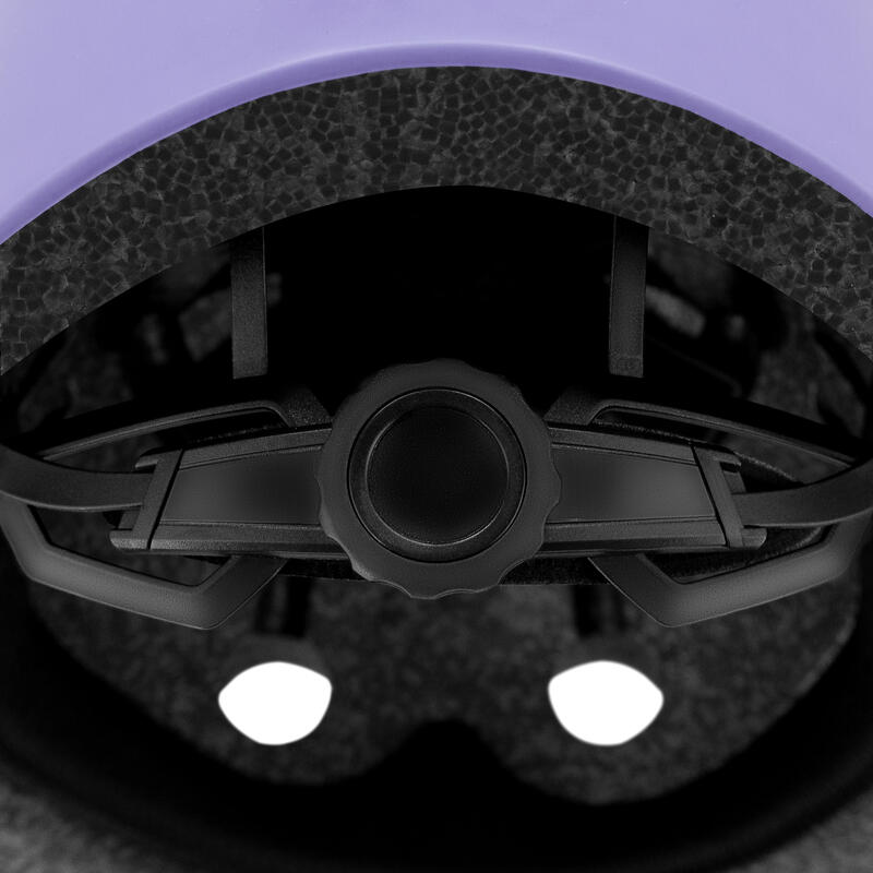 Cască bicicletă Spokey Pumptrack 48-52 cm Purple