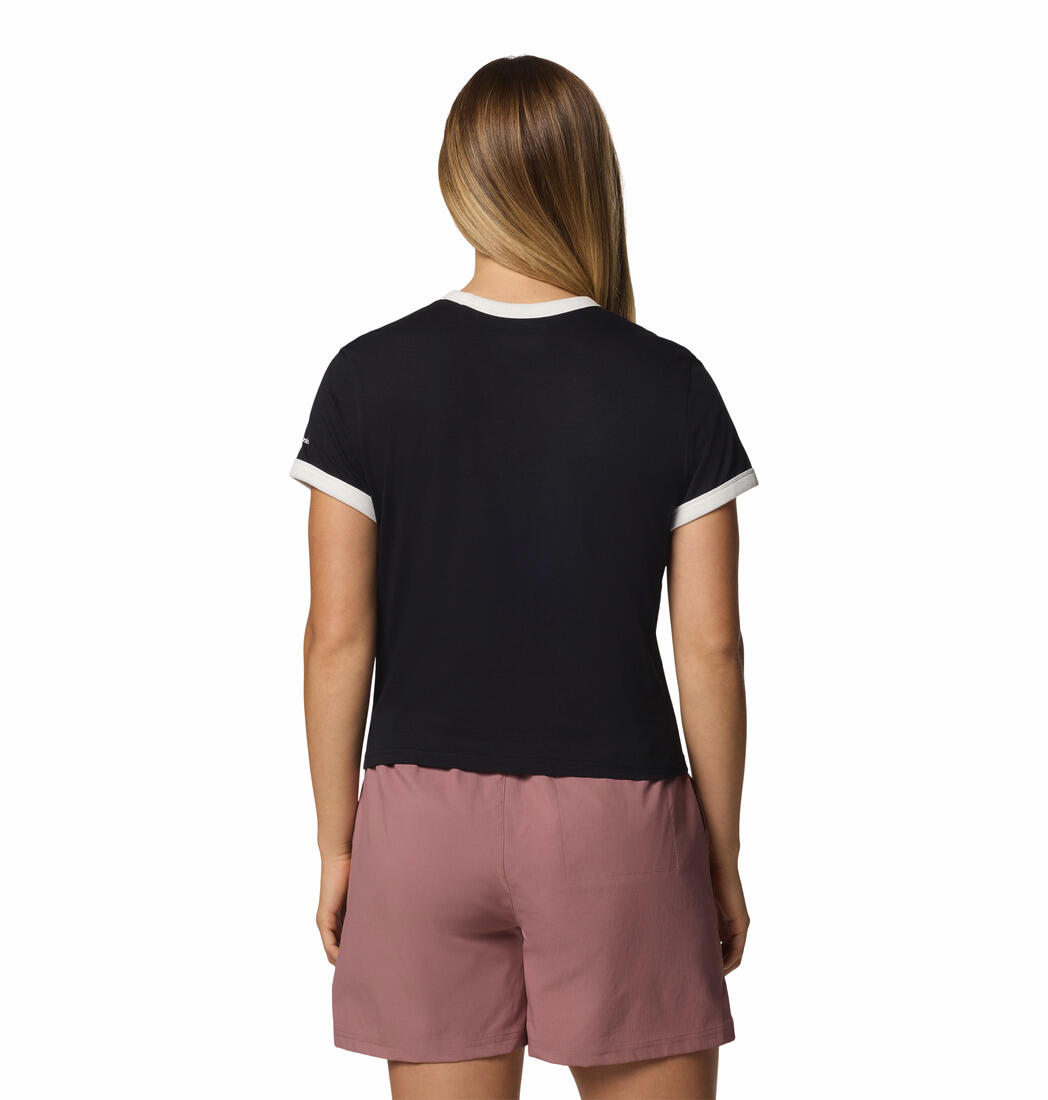Columbia Camiseta Rolling Bend Negro 2/5