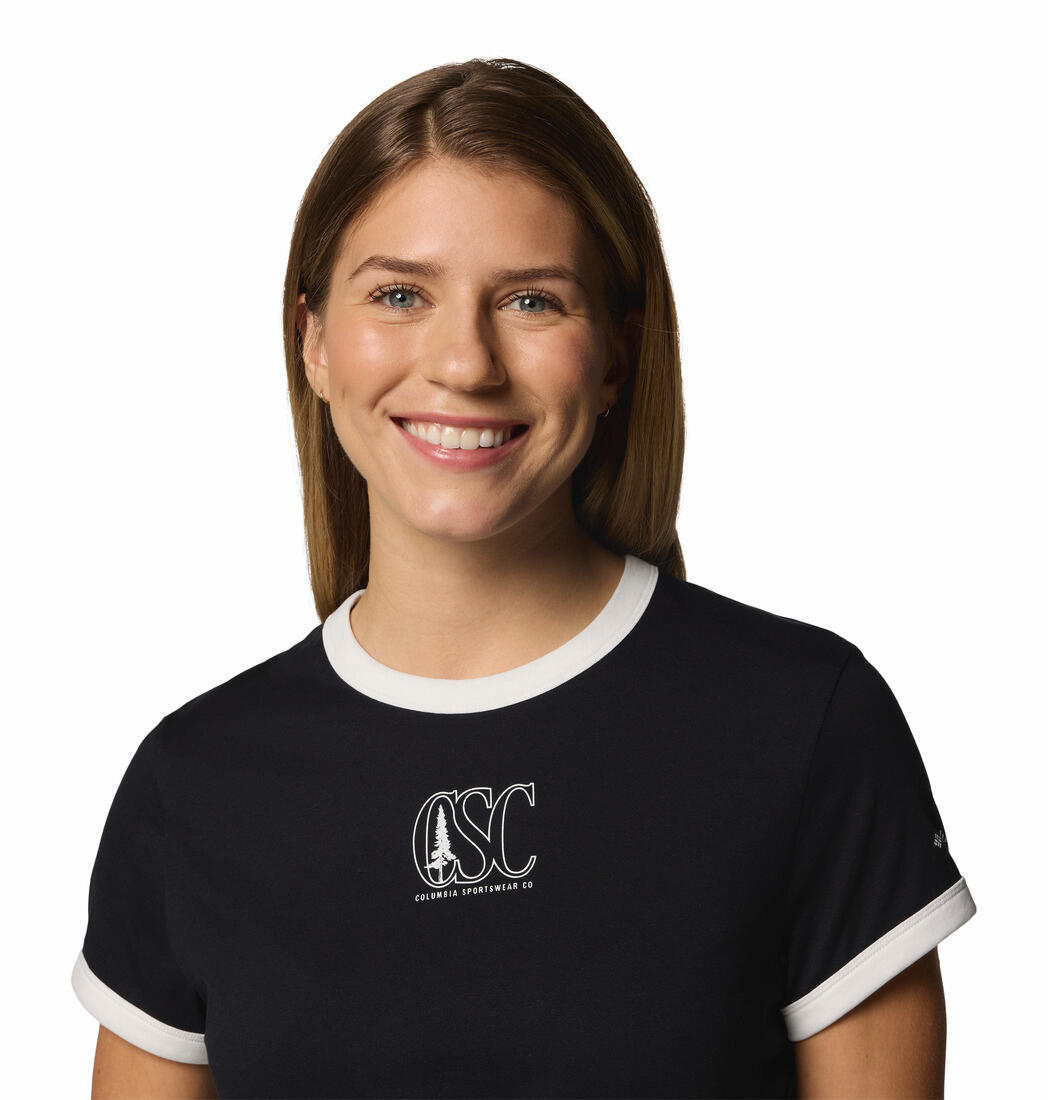Columbia Camiseta Rolling Bend Negro 5/5