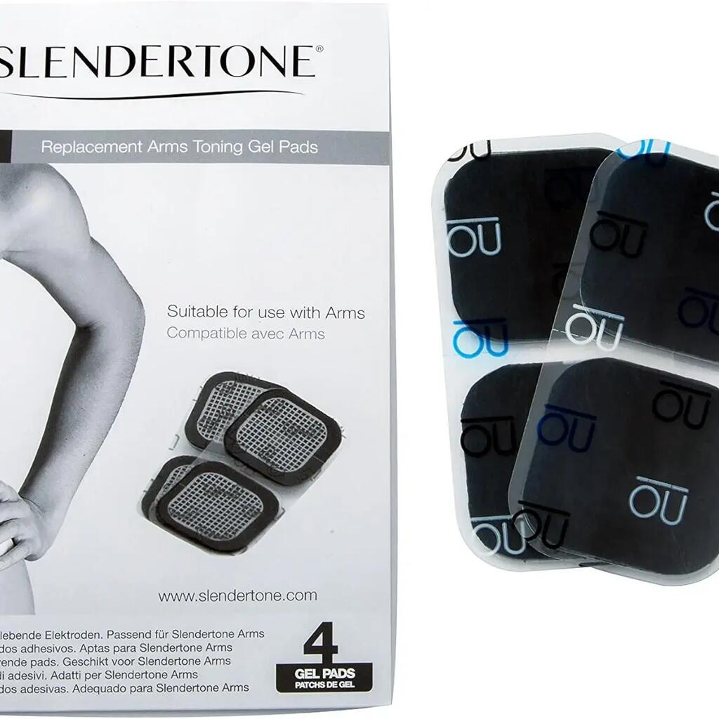 SLENDERTONE WOMEN'S ARM TONER GEL PADS - BLACK/GOLD