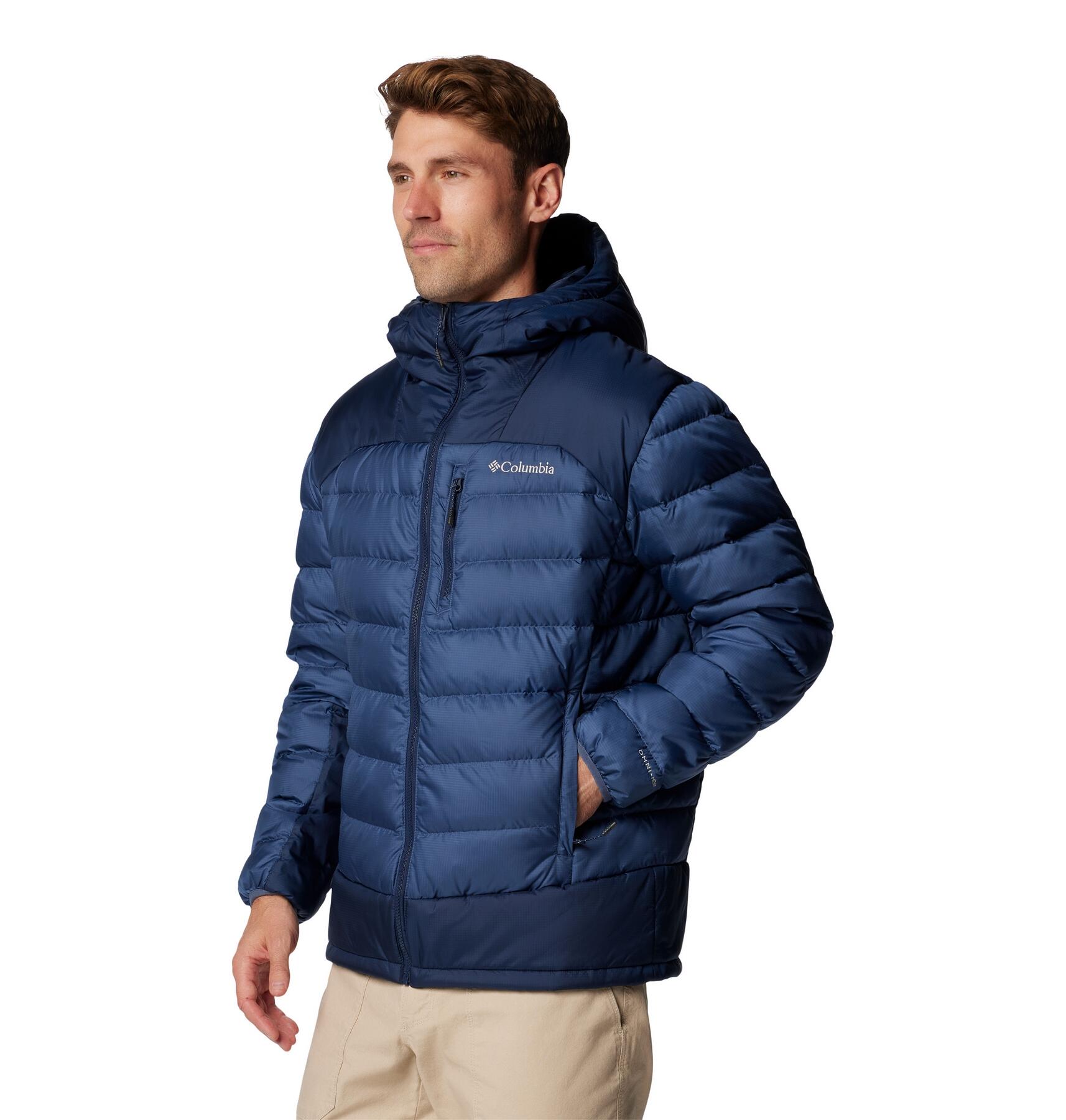 Veste matelassée pour homme Columbia Autumn Park II à capuche 3/7