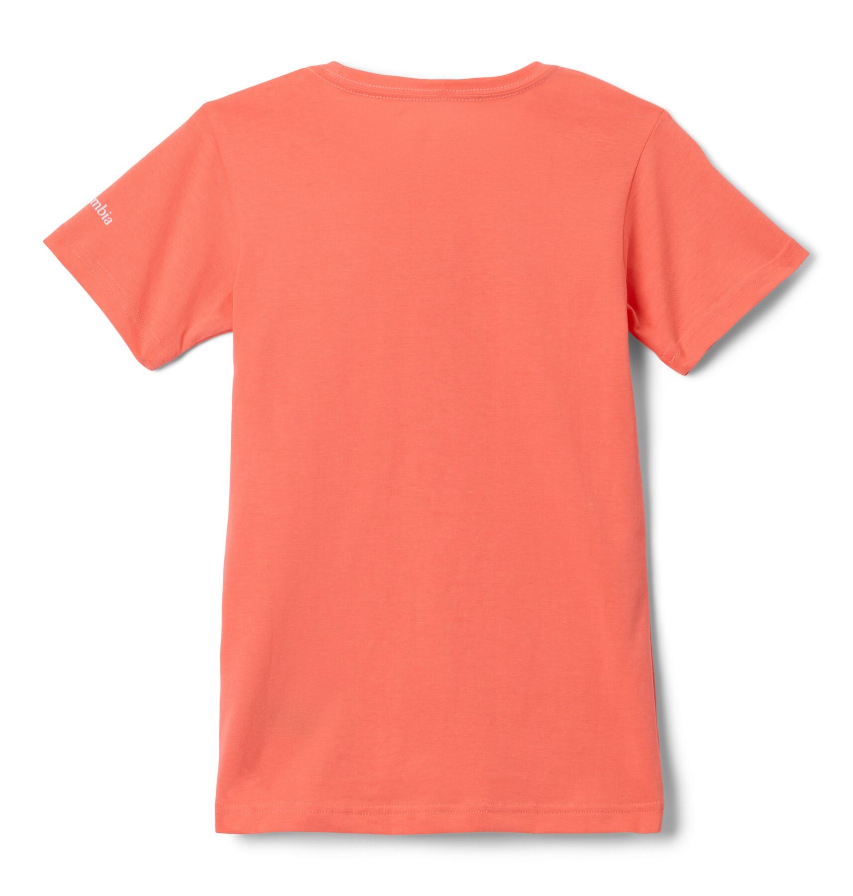 Camiseta de trekking infantil Columbia Mission Lake Graphic 2/4