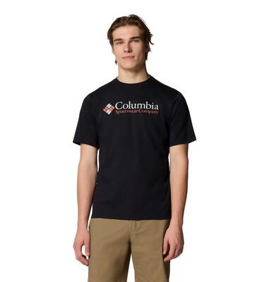 Heren t-shirt columbia csc basic logocsc