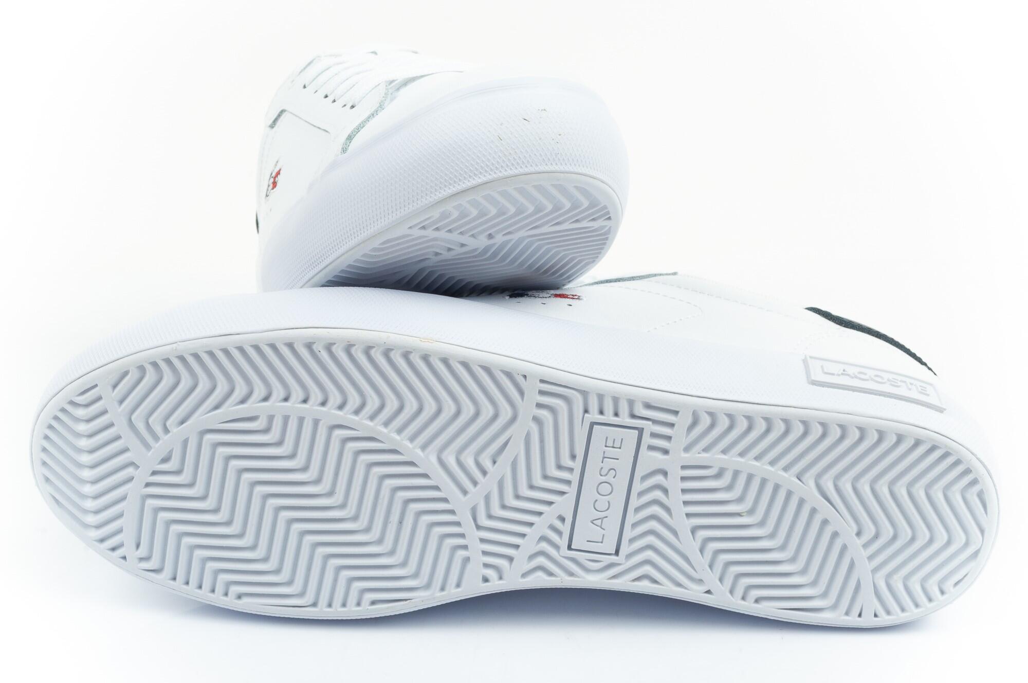 Sneakers Lacoste Model Powercourt Kleur Wit 6/7