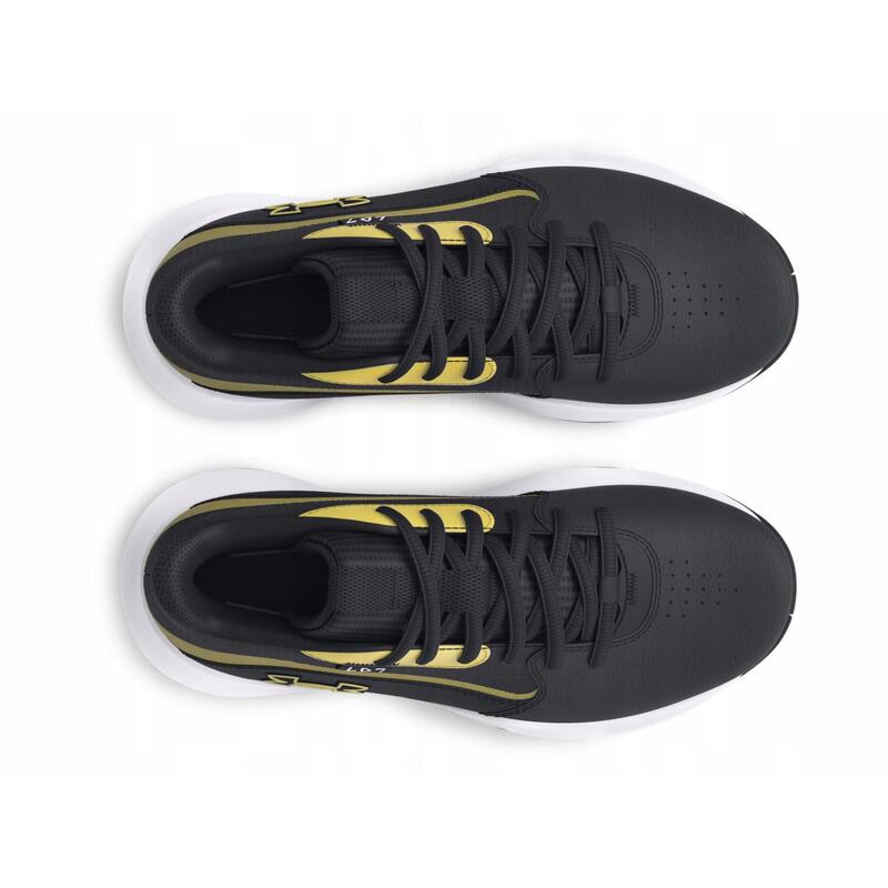 BUTY młodzieżowe UNDER ARMOUR LOCKDOWN 3028513-001 koszykarskie czarne 35,5