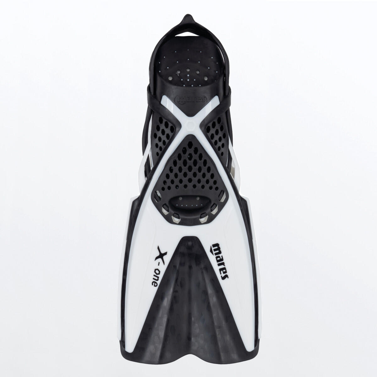 X-ONE Junior kindersnorkelvinnen, wit 2/5