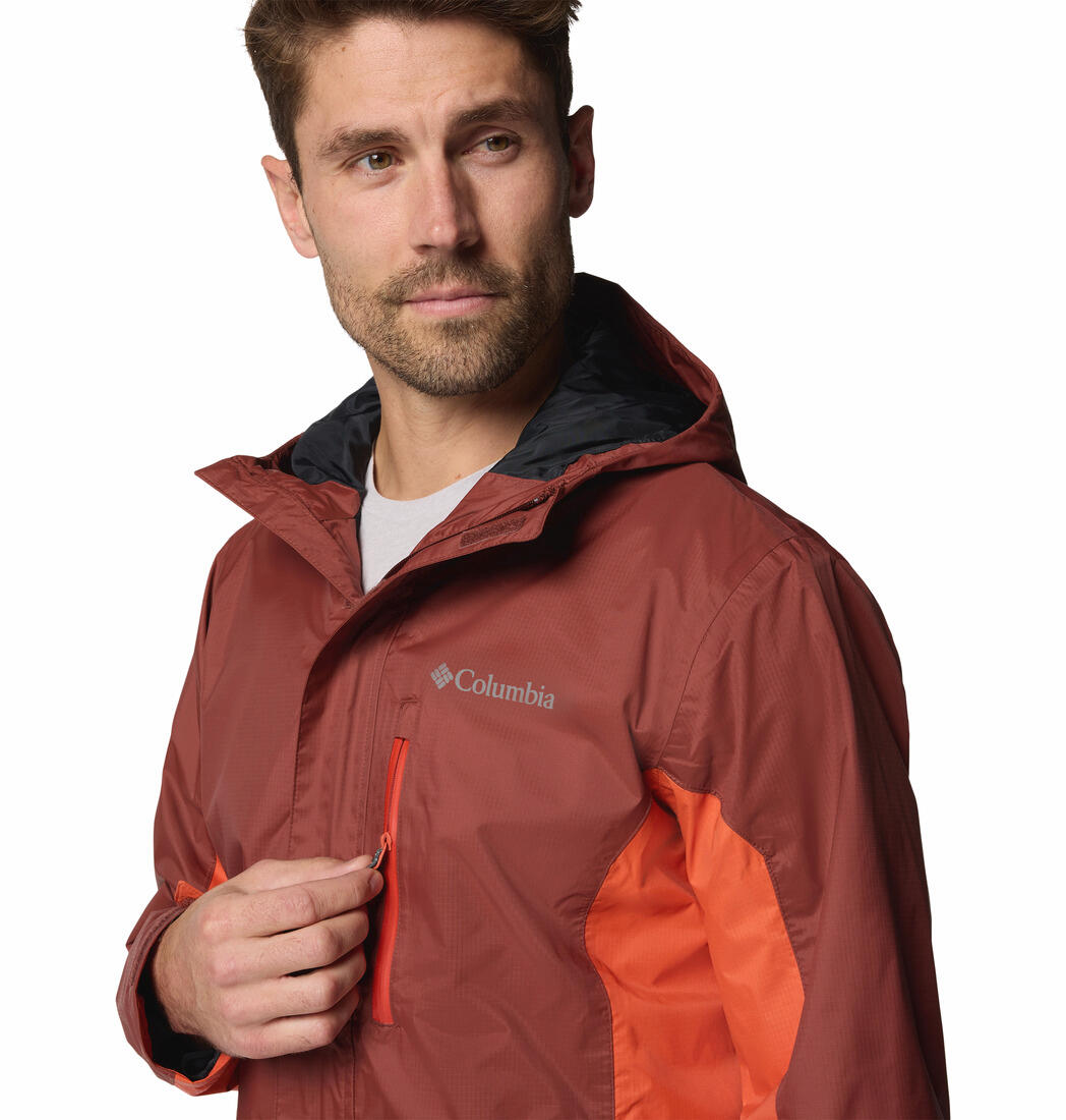 Casaco impermeável masculino Columbia Pouring Adventure III 5/7