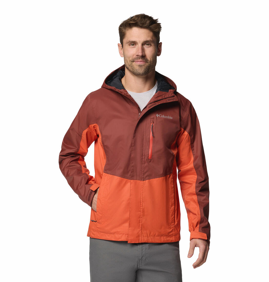 Casaco impermeável masculino Columbia Pouring Adventure III 1/7