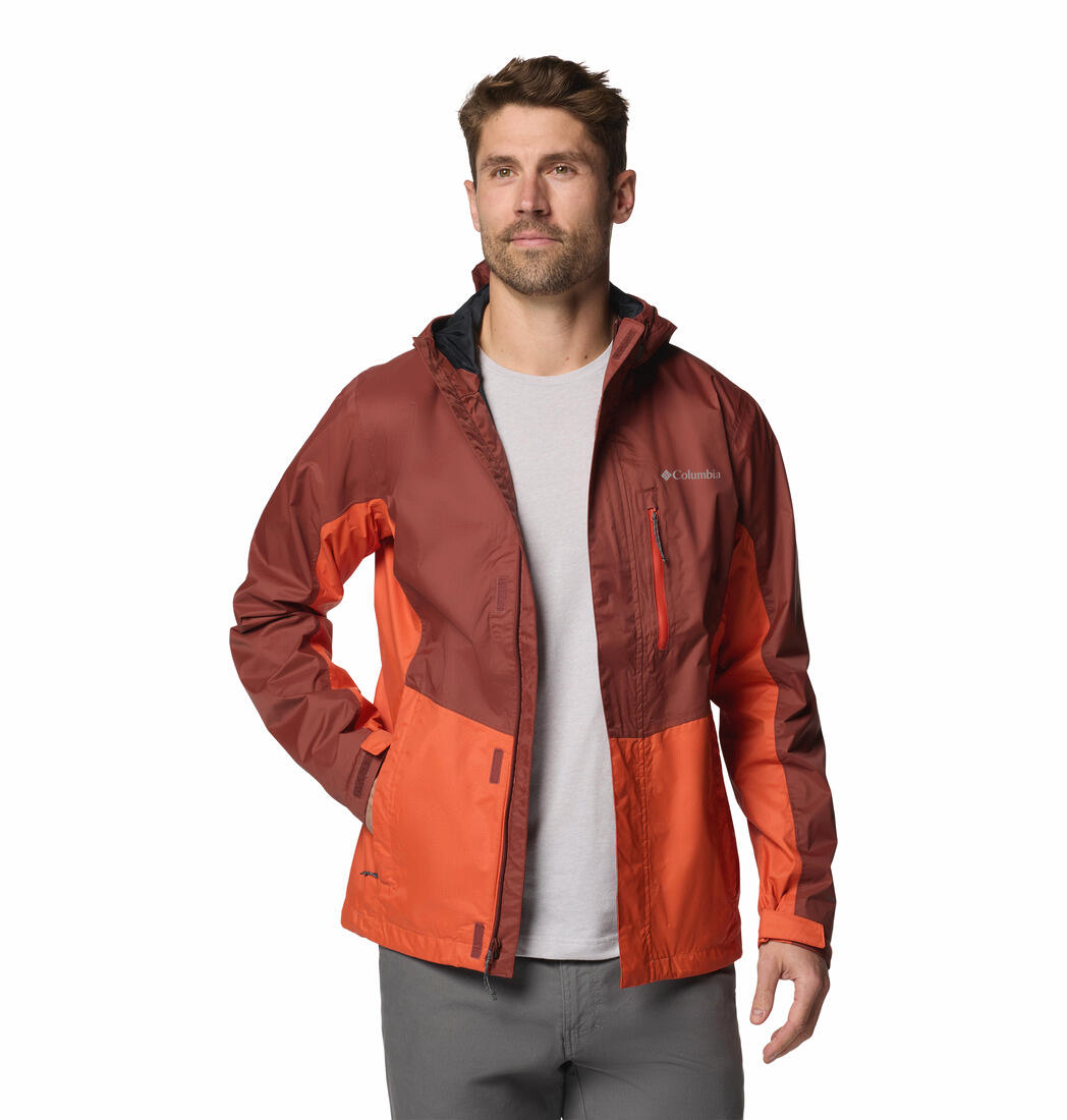 Casaco impermeável masculino Columbia Pouring Adventure III 4/7