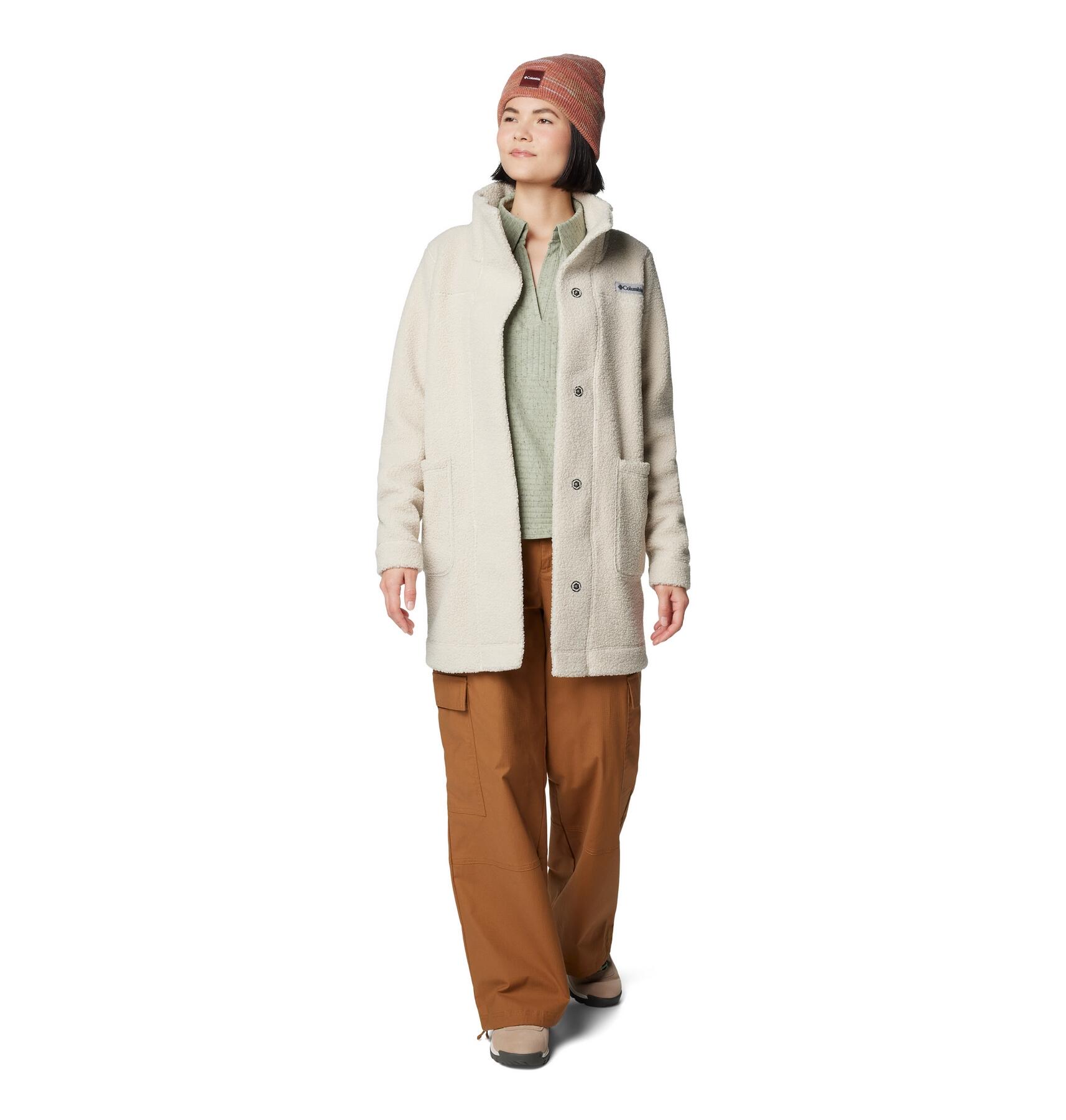 Dames fleecejas Columbia Panorama Long 4/7