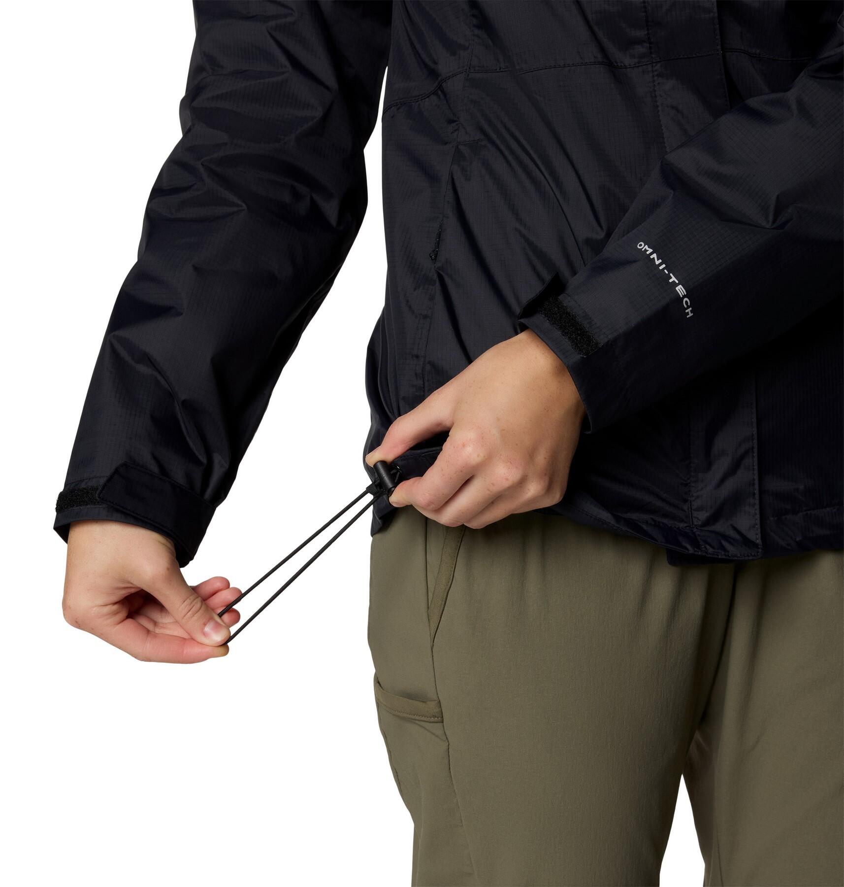 Veste Columbia Pouring Adventure III imperméable noire femme 6/7