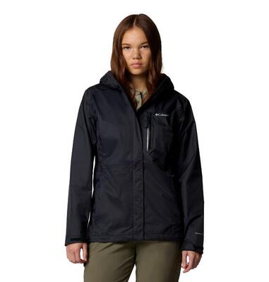 Jas columbia waterdicht zwart