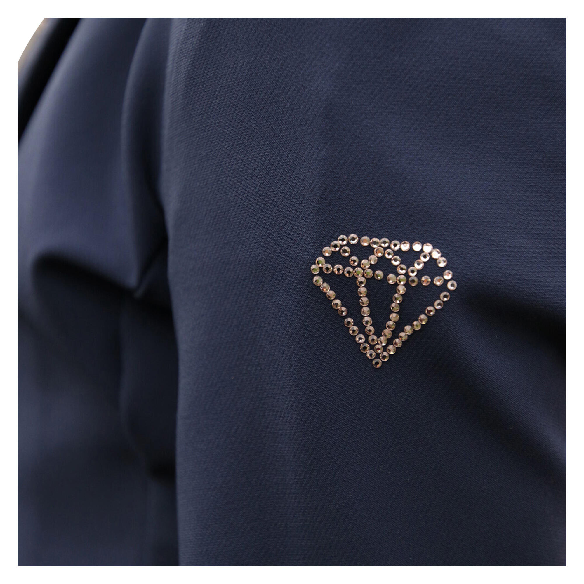 Childrens/Kids Cadiz Mizs Competition Jacket (Navy/Rose Gold) 2/4