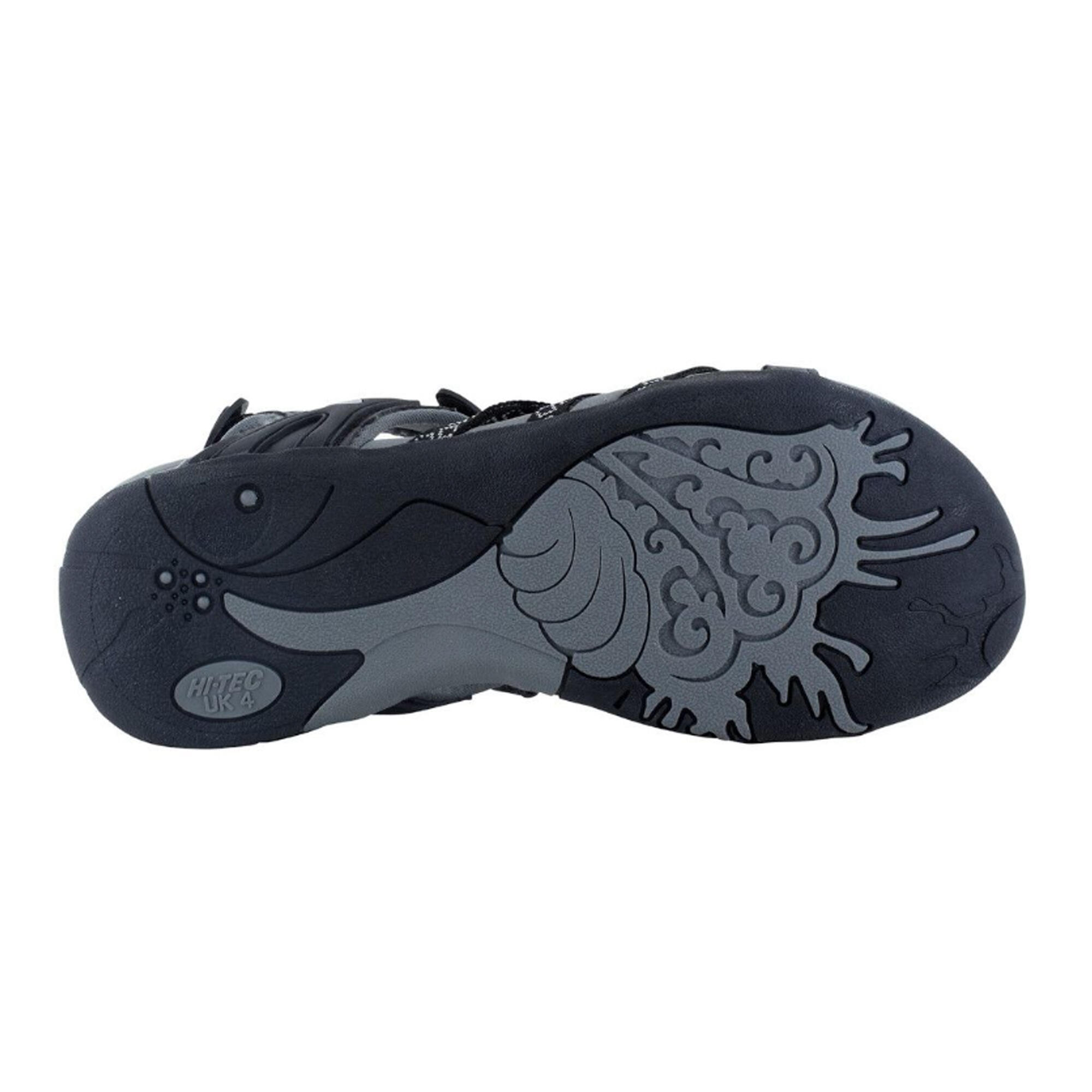 Sandales SAVANNA Femme (Noir / Charbon) 4/4