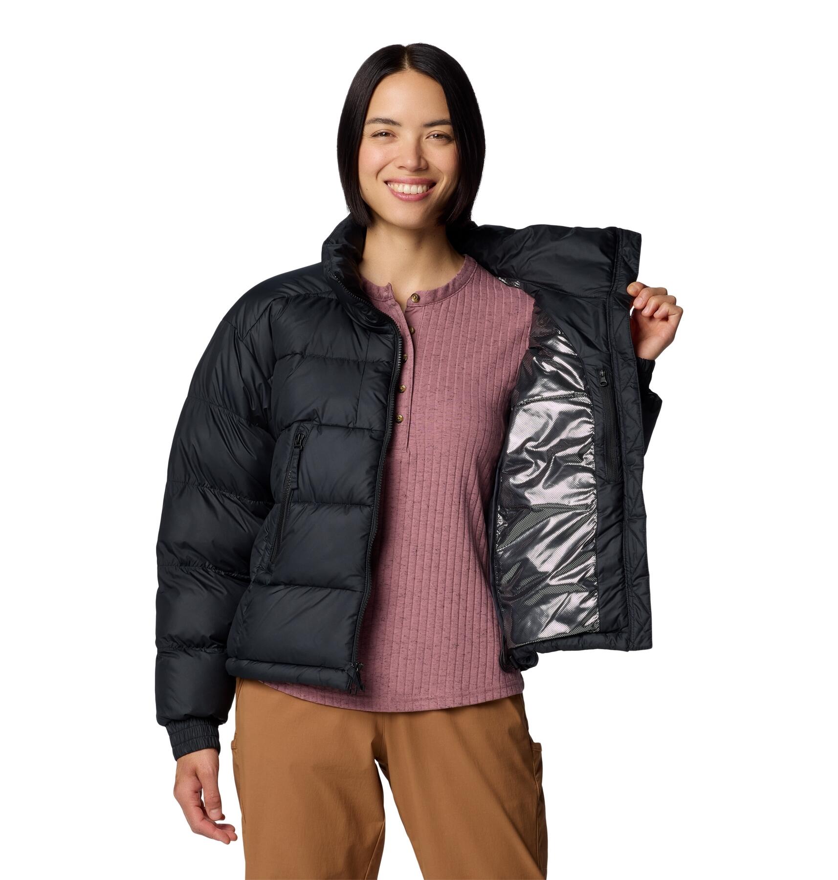 Columbia Chaqueta Pike Lake Negro 5/7