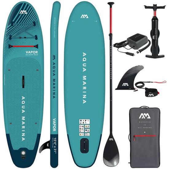 Aqua Marina Vapor 10'4“ Aufblasbares SUP Board + PBG6 Pumpe