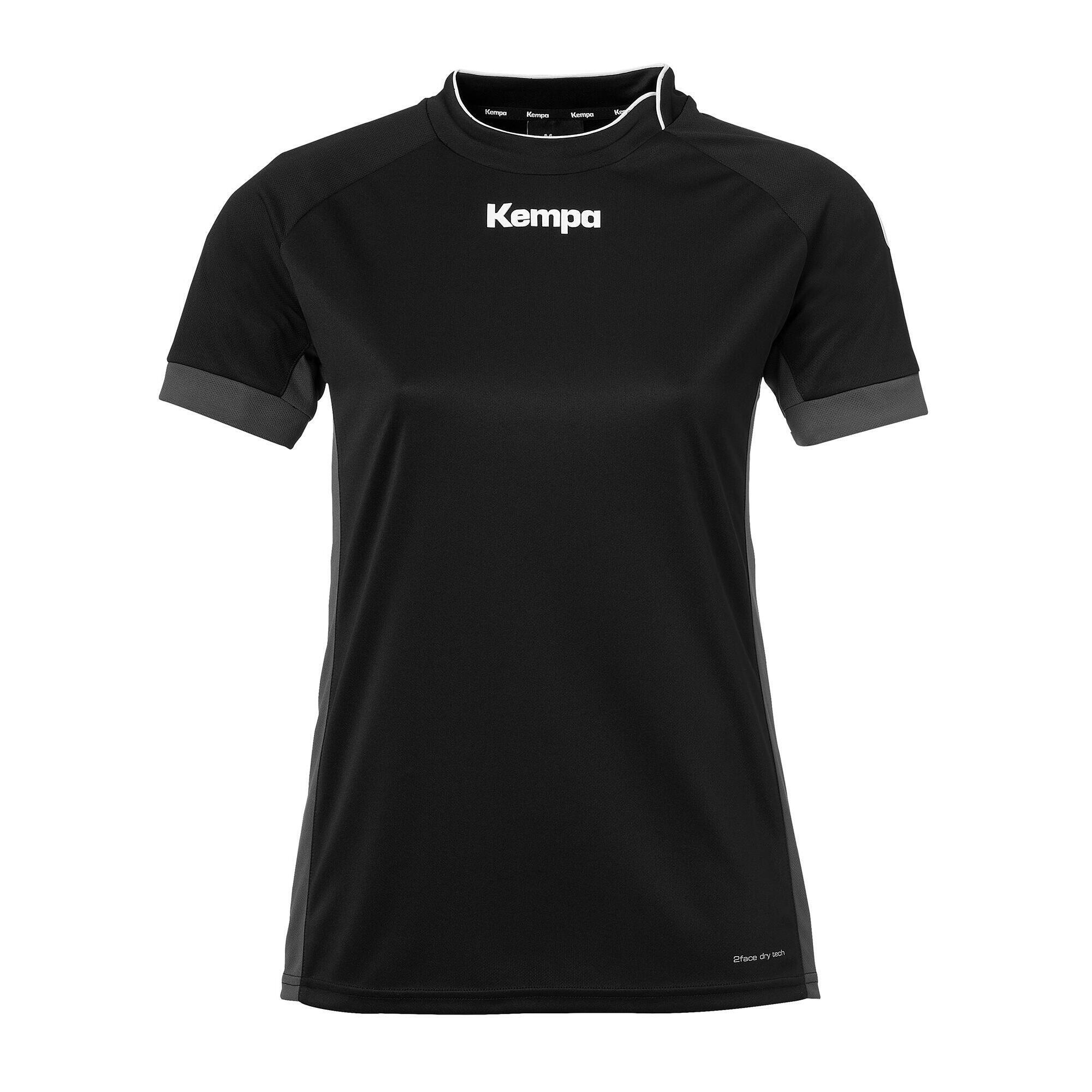 Kempa - Shirt Prime Trikot Women Kempa - T-shirt Manches Courtes - Blanc|gris|mauve|noir - 38 S - Decathlon