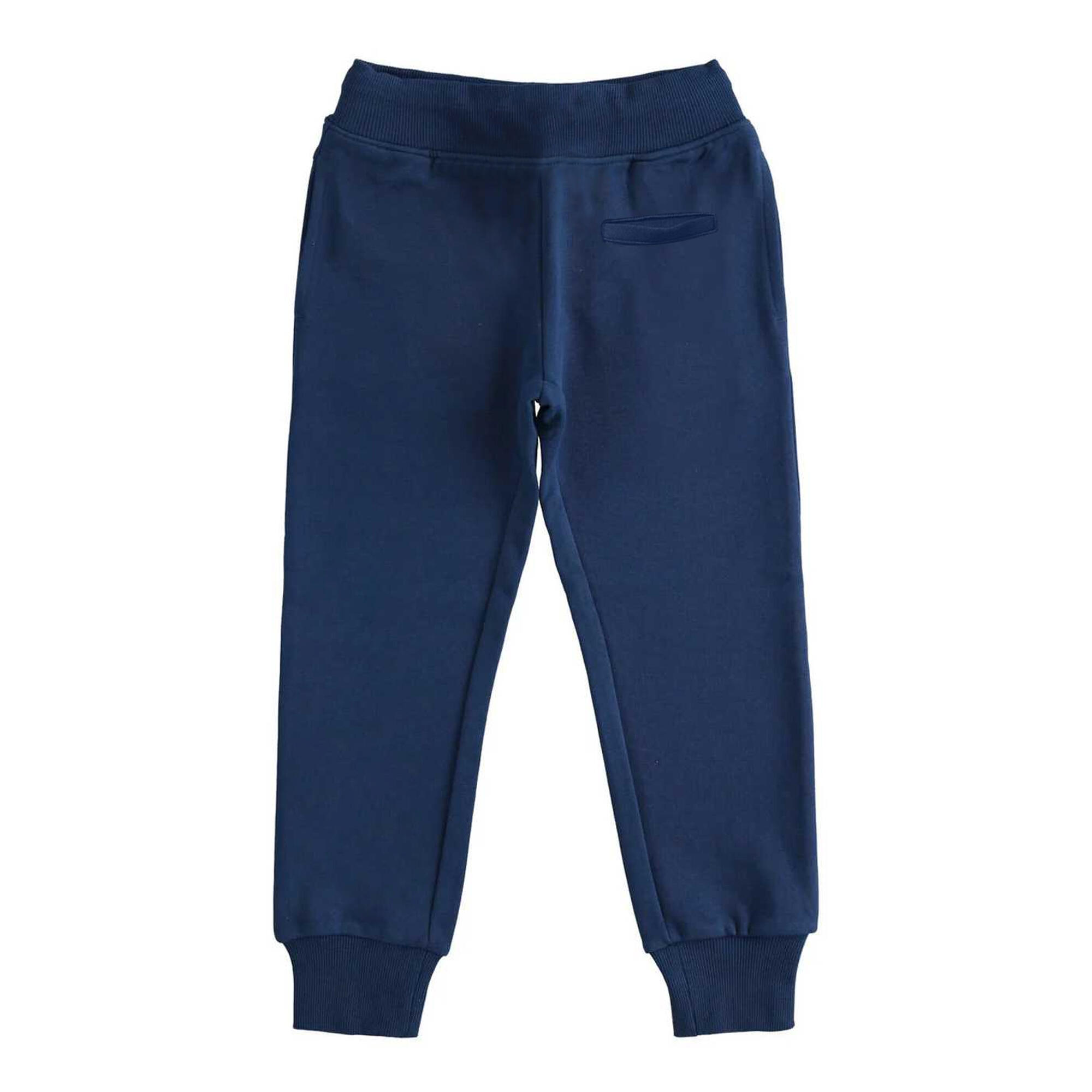 Childrens/Kids Jogging Bottoms (Navy) 2/2