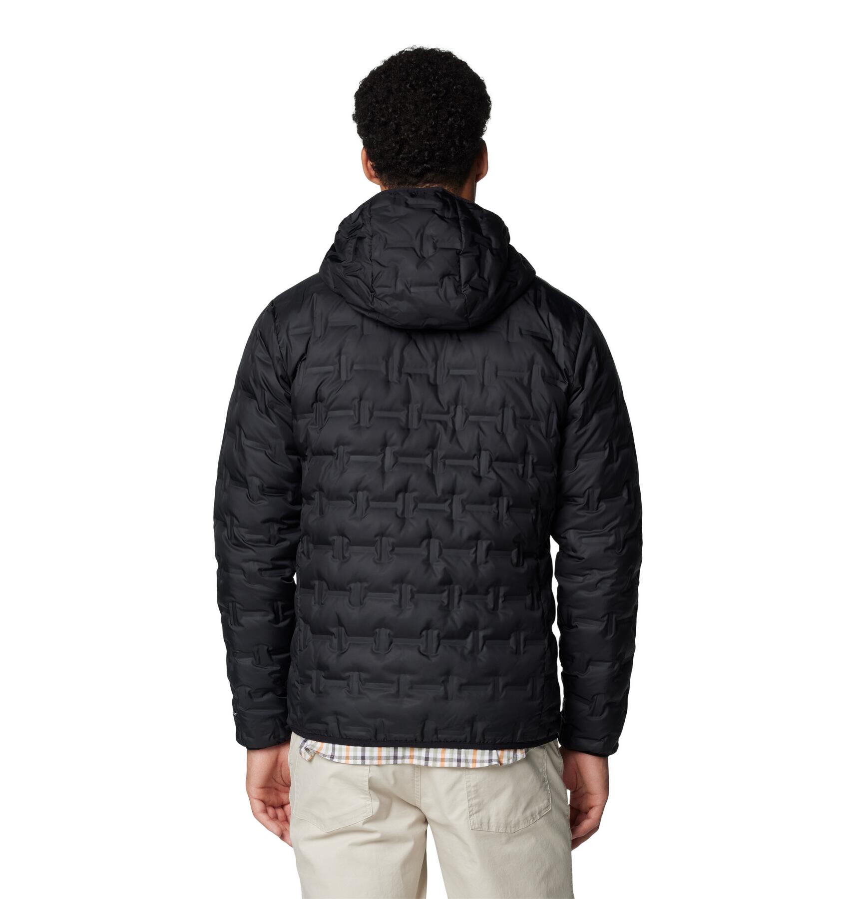 Casaco acolchoado Columbia Delta Ridge II preto para homem 2/5