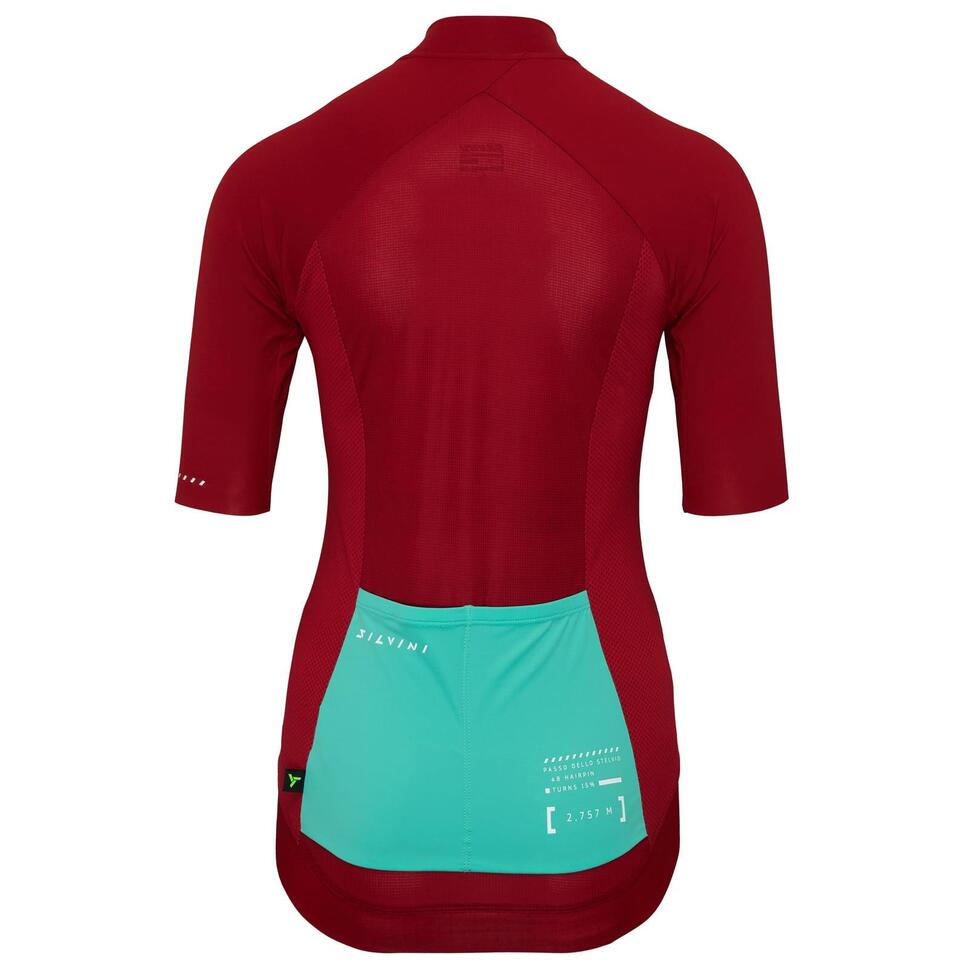 Koszulka rowerowa (z krótkim rękawem) damska SILVINI Women Jersey STELVIA