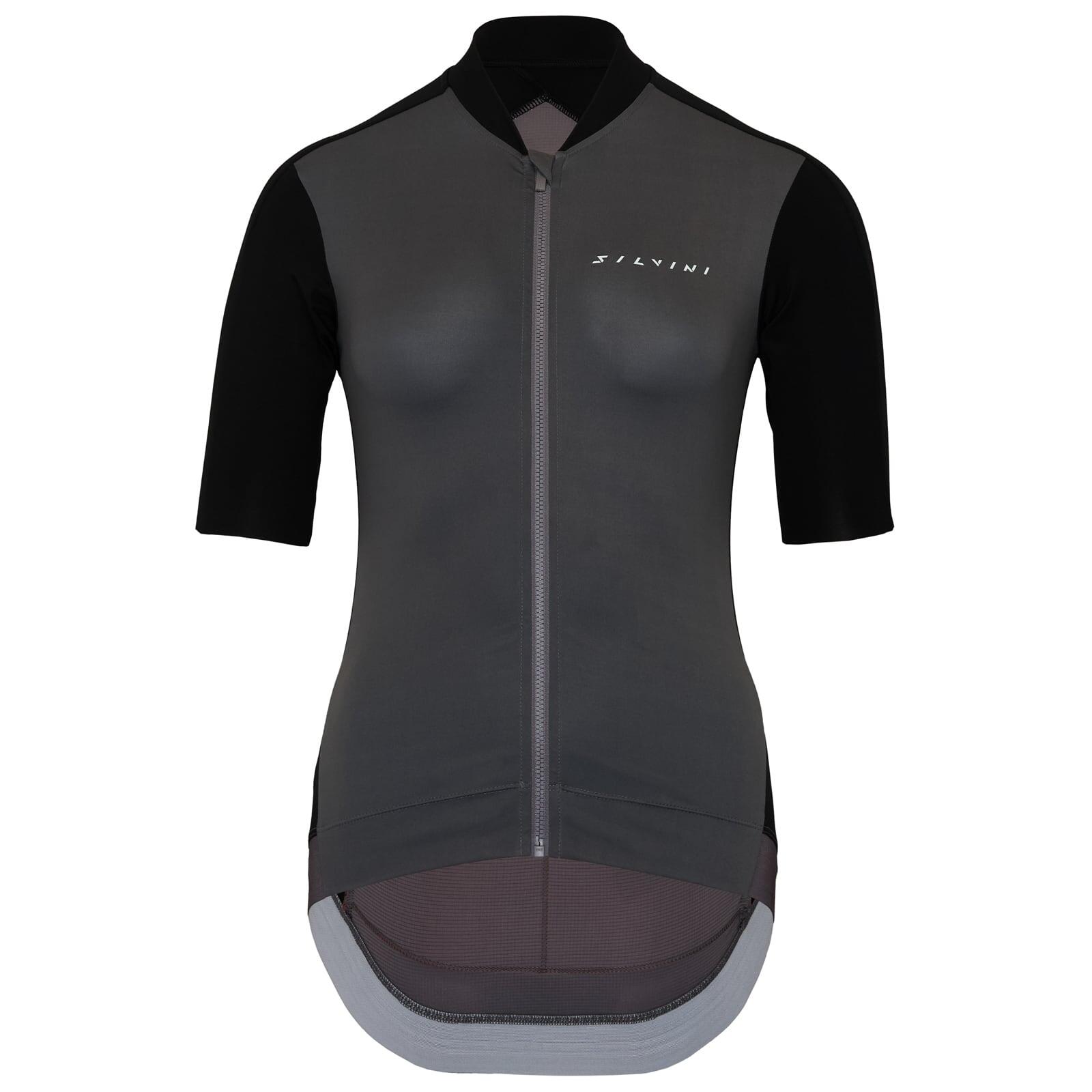Silvini - Maillot Vélo Route Manches Courtes Femme Stelvia Wd2404 - Maillot Manches Courtes - Noir - Decathlon