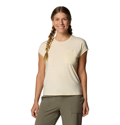 T Shirts Hemden Damen - COLUMBIA Boundless Trek™ Short Sleeve Tee - Lemon Wash