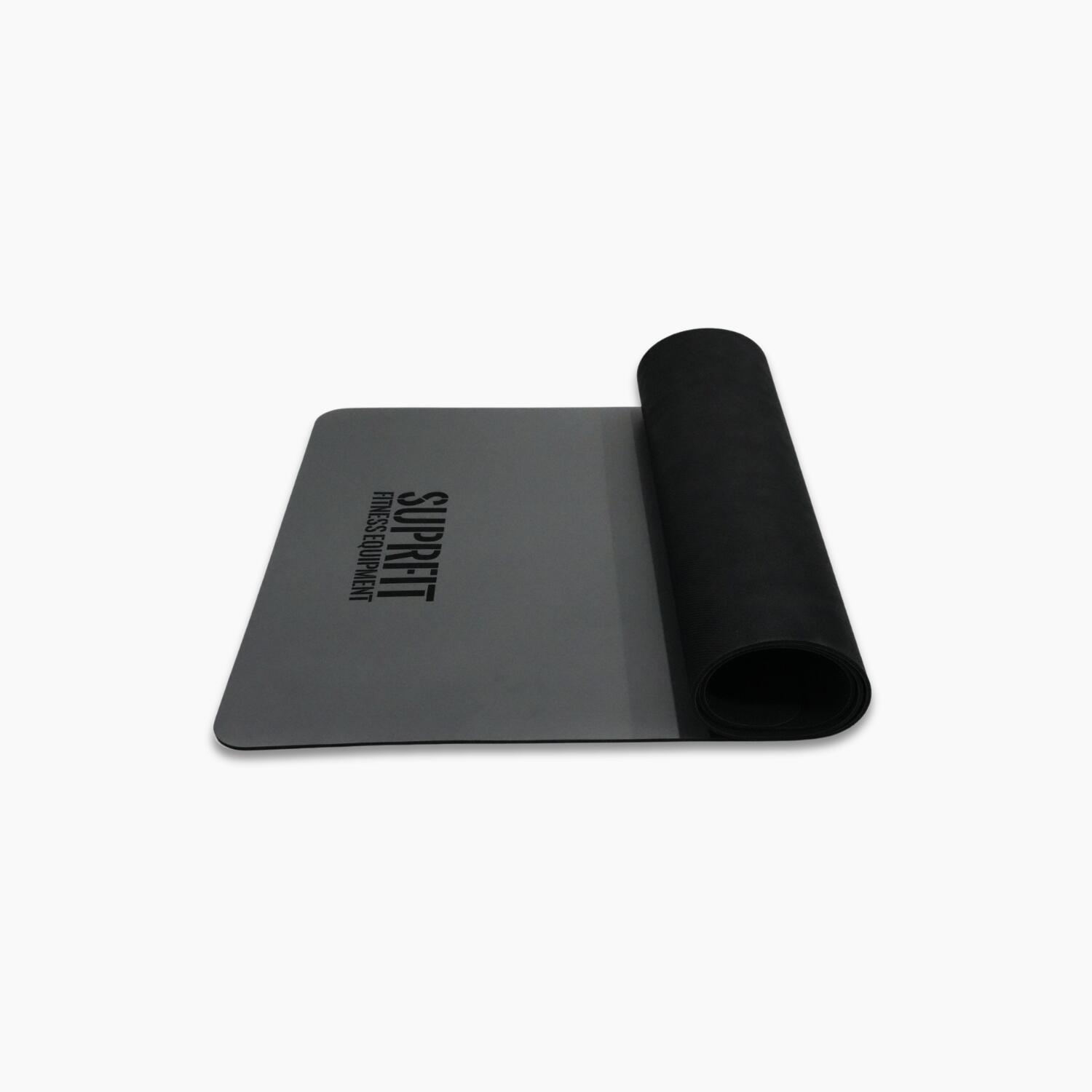 Suprfit - Tapis De Yoga Suprfit Antidérapant 4 Mm - Tapis De Yoga - Noir - 183 Cm - Decathlon