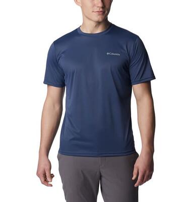 T Shirts Shirts Clothing Herren - COLUMBIA Hike™ Crew - Dark Mountain