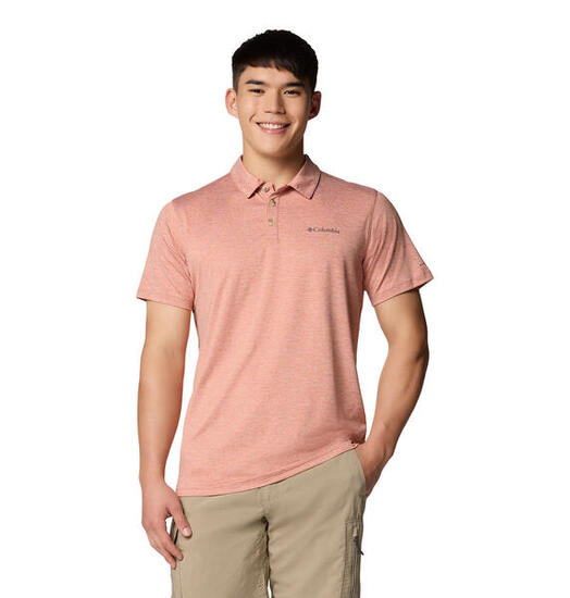 COLUMBIA Tech Trail™ Utility Polo - Sand Dune Heath