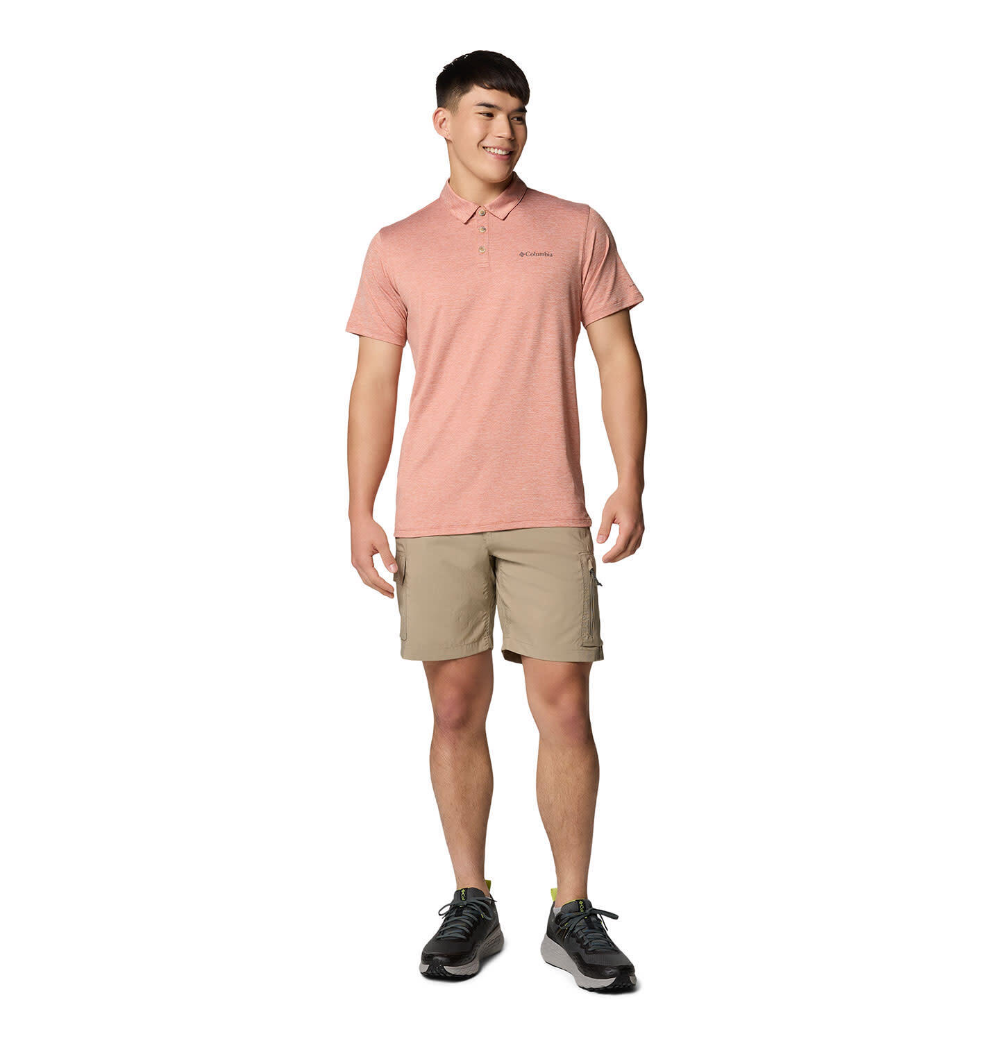 T Shirts Et Chemises Homme - COLUMBIA Tech Trail™ Utility Polo - Tuscan Heather 2/2