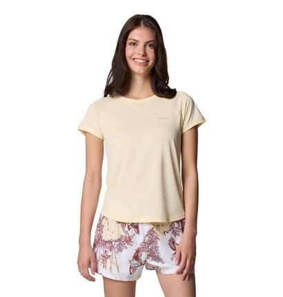 T Shirts Hemden Damen - COLUMBIA Bogata Bay™ SS Tee - Lemon Wash