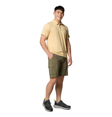 T Shirts Shirts Clothing Herren - COLUMBIA Tech Trail™ Utility Polo - Sand Dune